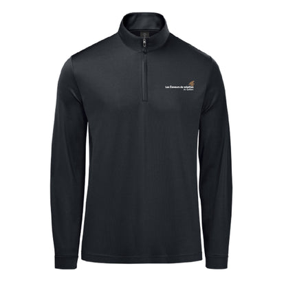 Chandail 1/4 de zip pour homme