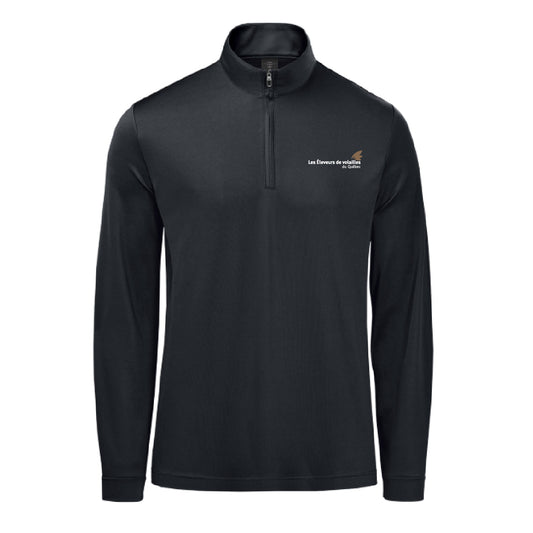 Chandail 1/4 de zip pour homme