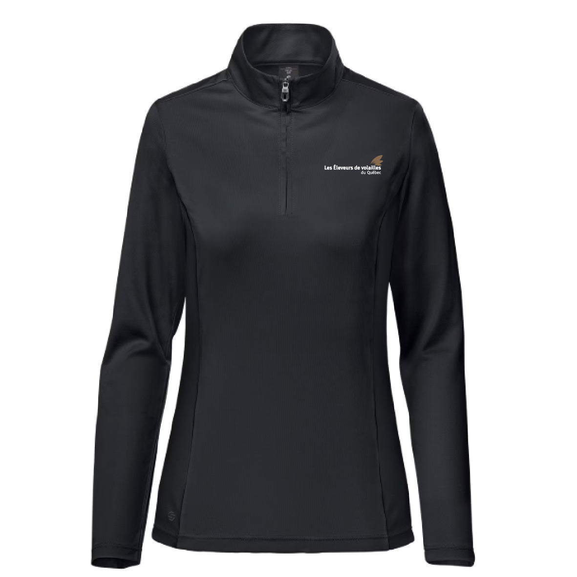 Chandail 1/4 de zip pour femme