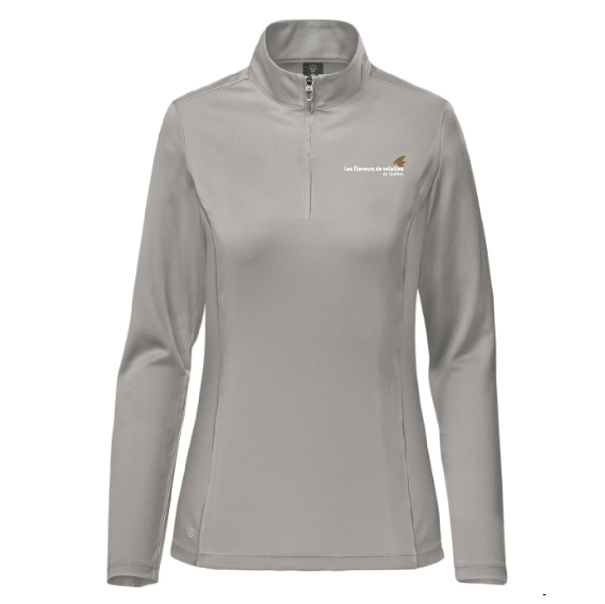 Chandail 1/4 de zip pour femme