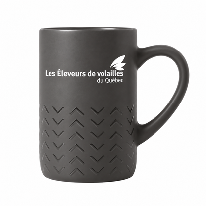 Tasse céramique 13oz avec motif à chevron