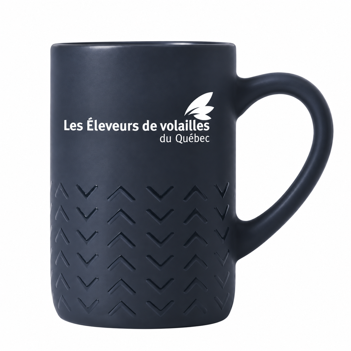 Tasse céramique 13oz avec motif à chevron