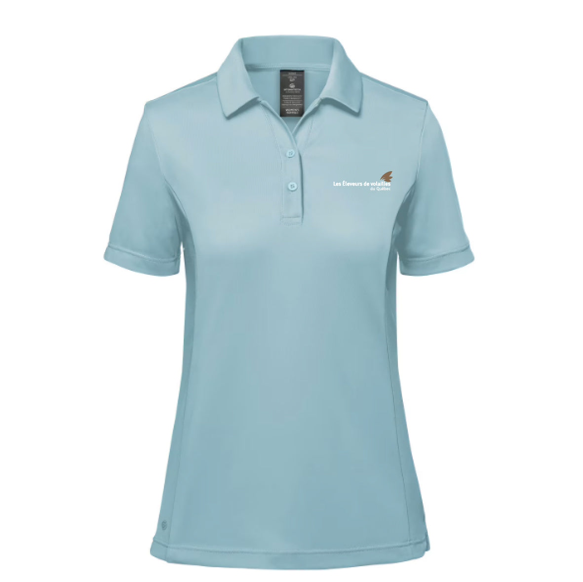 Polo pour femme en polyester