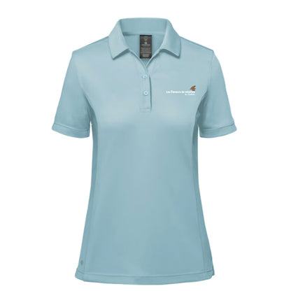 Polo pour femme en polyester