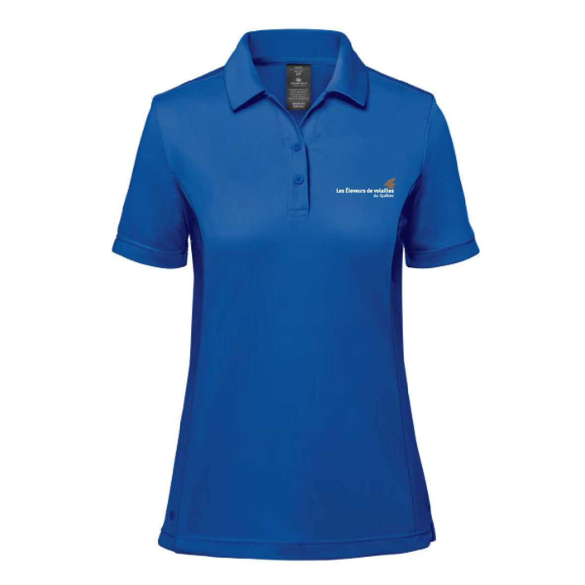 Polo pour femme en polyester
