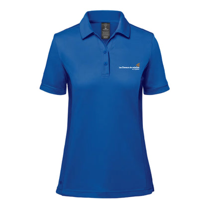 Polo pour femme en polyester