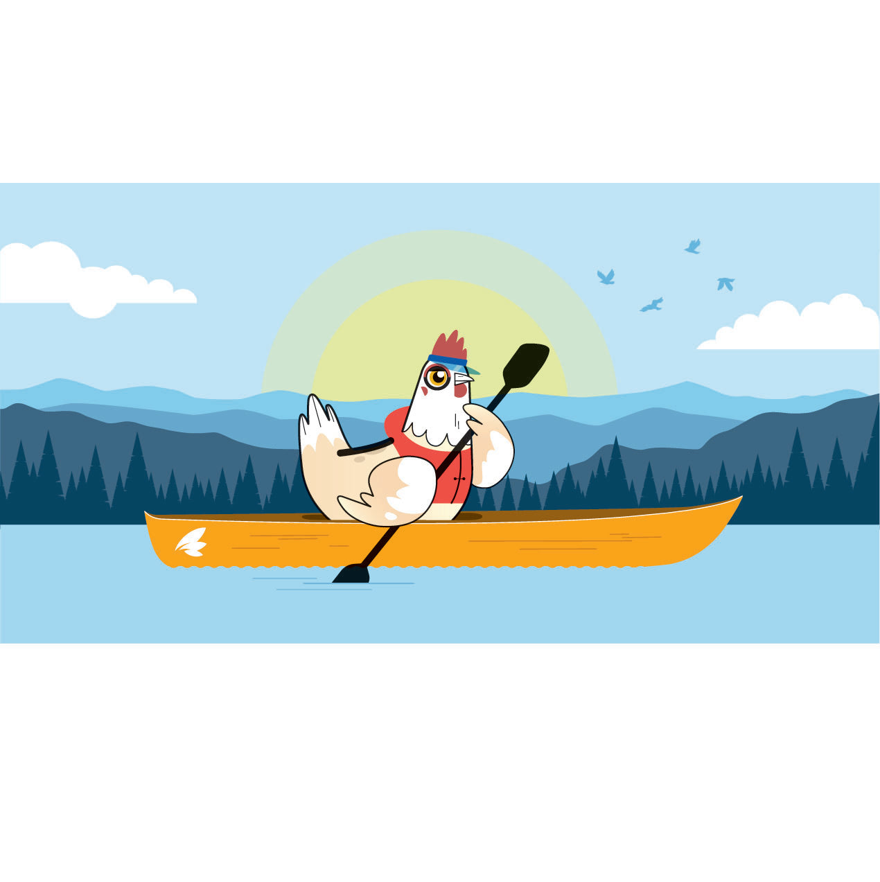 EN PROMOTION Serviette de plage - Le poulet en vacances